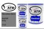 Preview: Mercedes-Benz, Asphalt Grey, 7737: 1L Lackdose + 1L Klarlack + 500ml Härter - Set, von ATW Autoteile West.